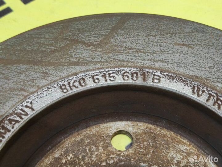 Диск тормозной комплект задний Audi A4 8K2