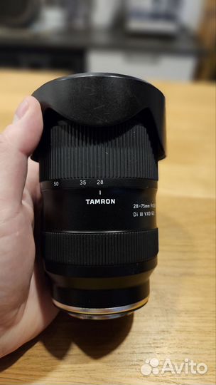 Объектив tamron 28-75 для sony e