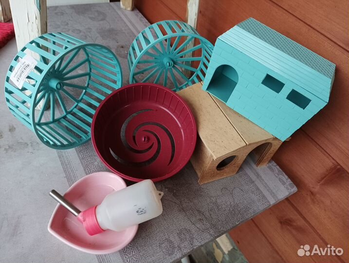 Принадлежности для грызунов только всё вместе