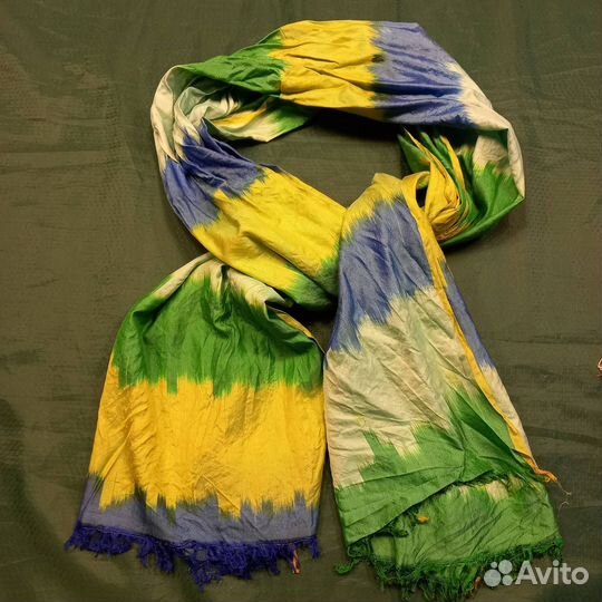 Шарфы шелковые дамские мешком