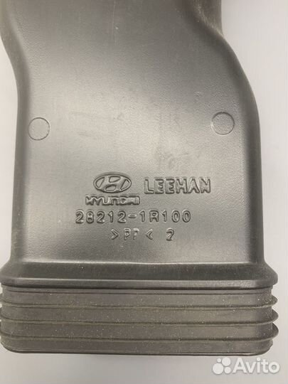 Патрубок воздухозаборника Hyundai Solaris 1 28212