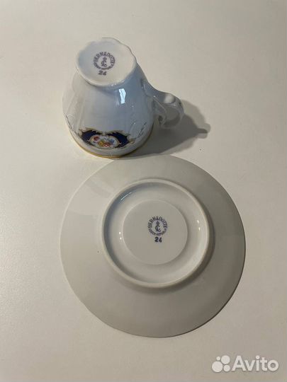 Чешский чайный сервиз