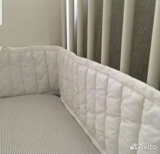 Бортик IKEA len в кроватку