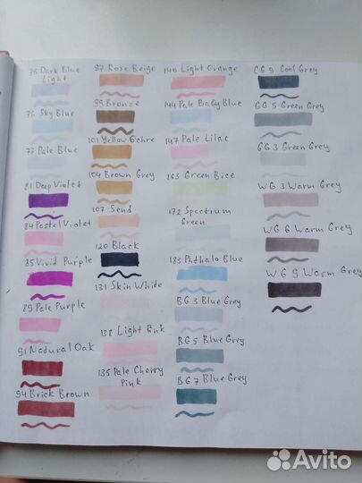 Фломастеры для скетчинга