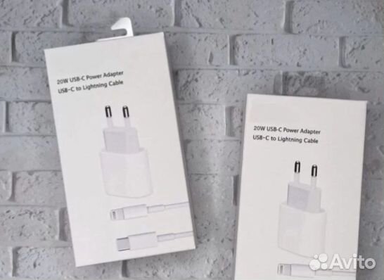 Быстрая Зарядка на iPhone 20w новые уп
