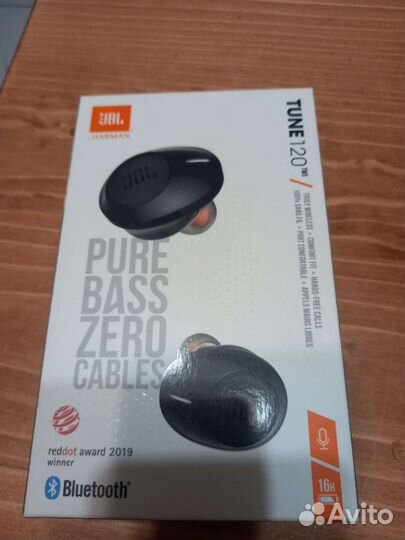 Беспроводные наушники jbl новые