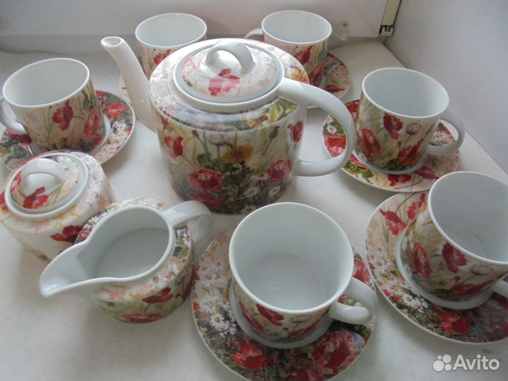 Чайно-кофейно-столовый наб 68 предм Фарфор Чехия