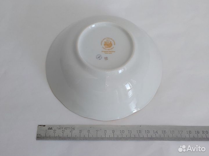 Блюдо фарфор богемия