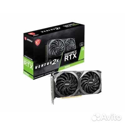 Видеокарта MSI nVidia GeForce RTX 3060 Ventus 2X 12G - новая