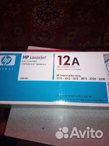 Кадридж новый лазерный 12а