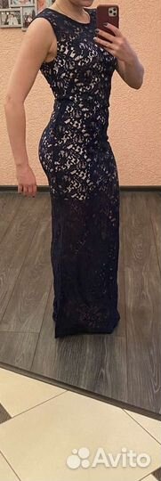 Вечернее платье в пол