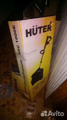 Снегоуборщик huter sgc 1000e