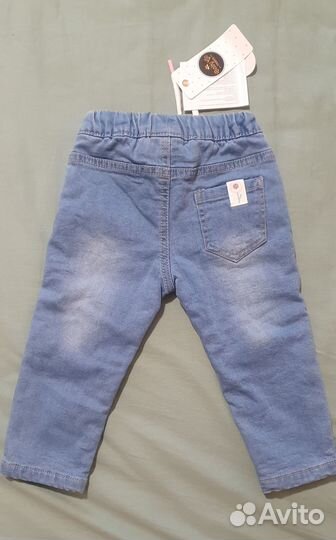 Штаны для девочки утепленные размер 80
