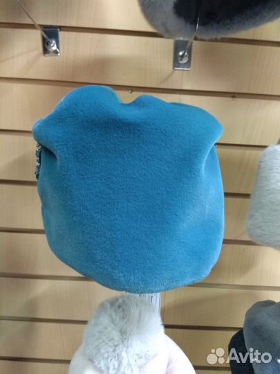 Женские шапки из эко меха