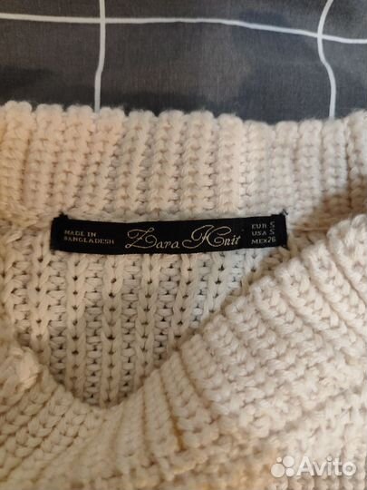 Свитер женский zara розовый