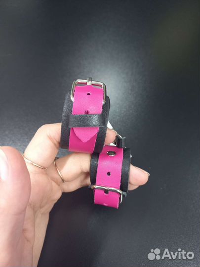 Брелок для ключей из натуральной кожи