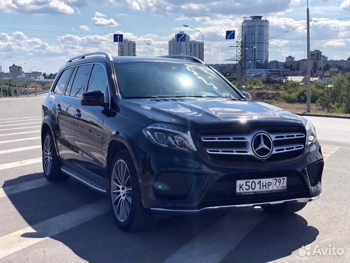 Аренда Mercedes GLS с водителем