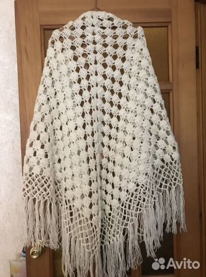 Шаль косынка ручной работы