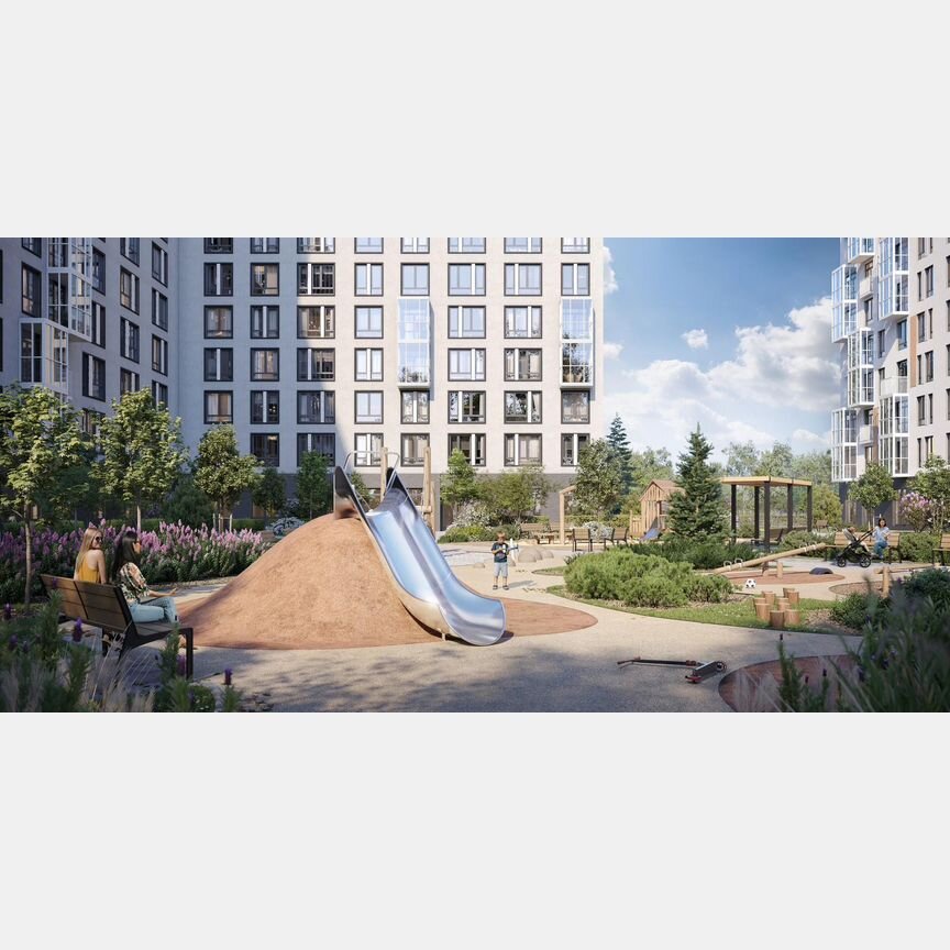 3-к. квартира, 72,5 м², 2/15 эт.