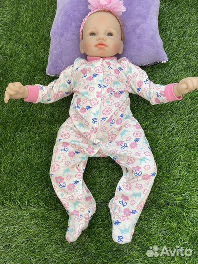 Кукла реборн силиконовая девочка