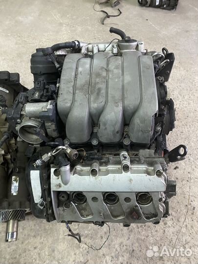 Двигатель А6 C6 AUK 3.2 бензин
