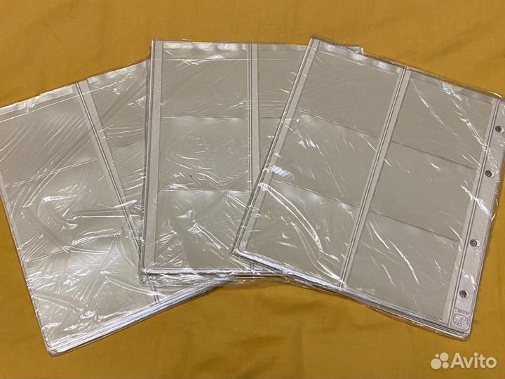 Листы для монет Leuchtturm Numis №6 (55х55 мм)