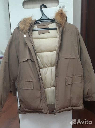 Куртка зимняя женская 46 48 бу