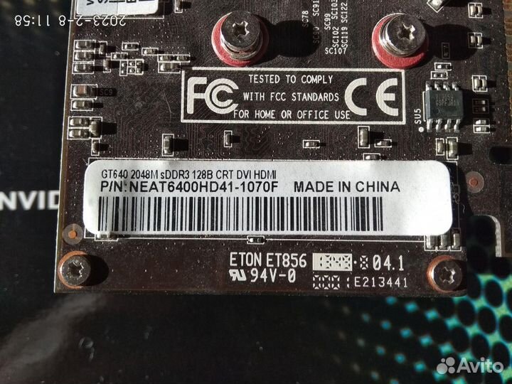 Видеокарта Palit GT 640