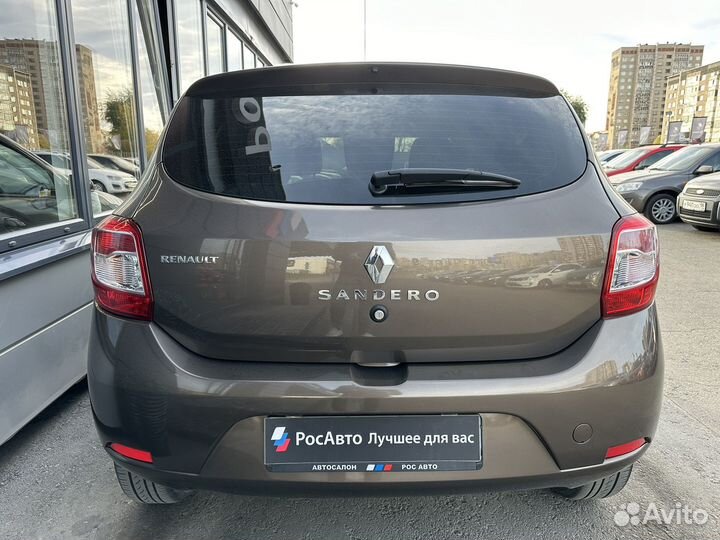 Renault Sandero 1.6 МТ, 2018, 73 158 км