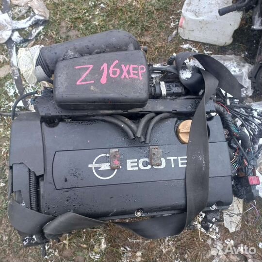 Двигатель и МКПП на zafira 1.6xep