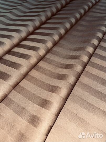 Ткань Страйп Сатин на отрез