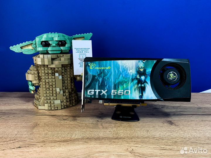 Manli GeForce GTX 560 / Обмен / Гарантия 14 дней