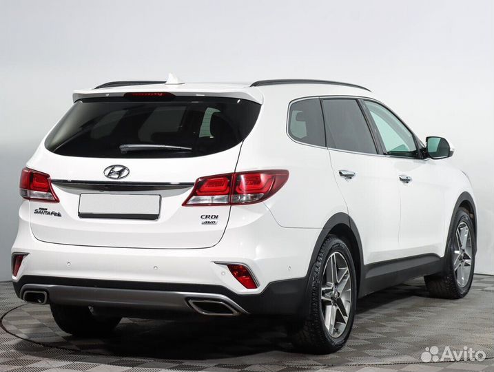Hyundai Santa Fe 2.2 AT, 2017, 146 000 км