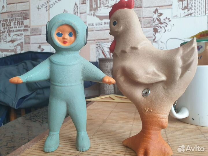 Игрушки резиновые СССР