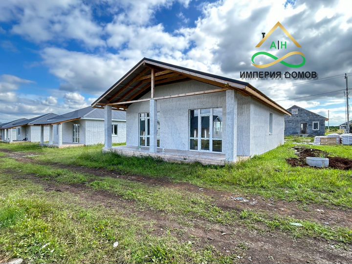 Коттедж 95 м² на участке 6,5 сот.