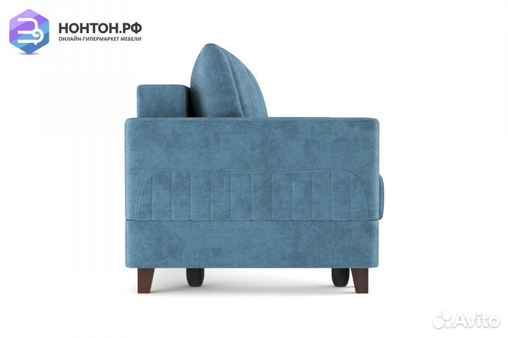 Диван выкатной евромагнат бирюзовый