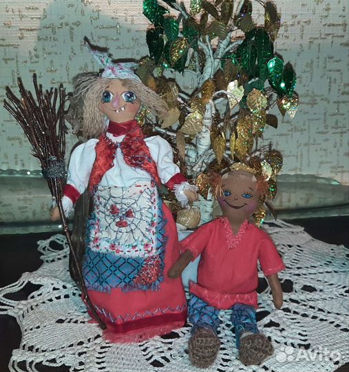 Кукла интерьерная