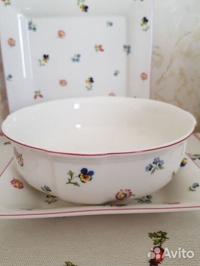 Villeroy&boch petit fleur посуда