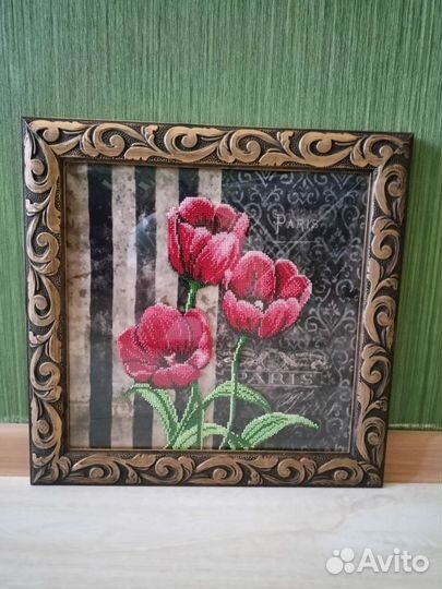 Картины вышитые бисером