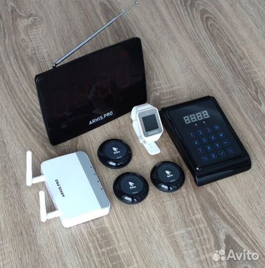 Кнопка вызова официанта, персонала беспроводная