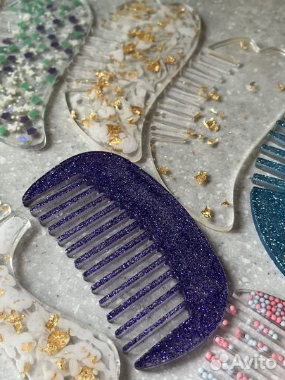 Расчески из эпоксидной смолы