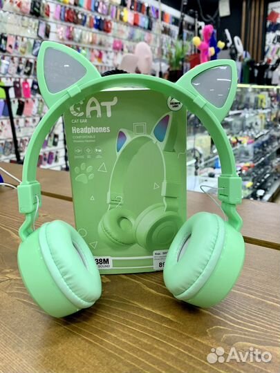 MP3 наушники (Bluetooth) с ушками