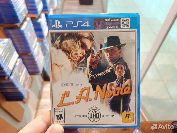 L.A Noire для PS 4 (англ. версия)