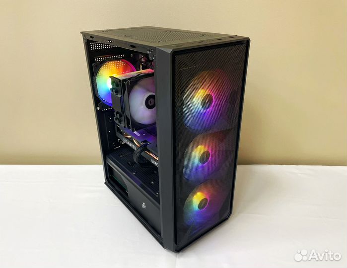 Игровой компьютер Ryzen 5 7500f, RTX 4060ti, 32Гб