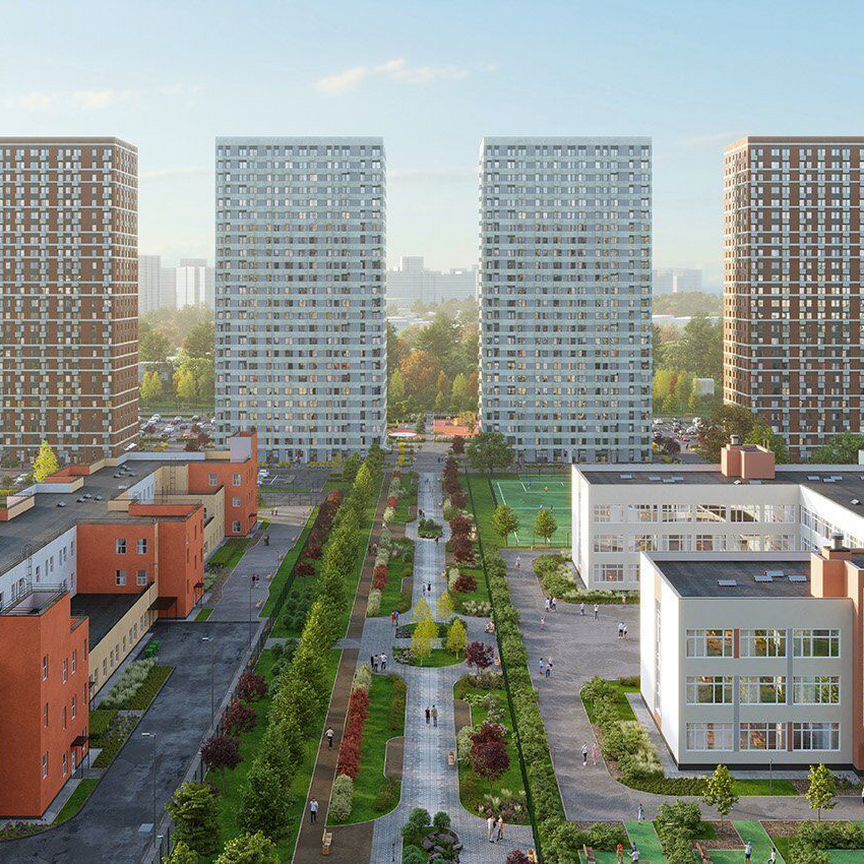 1-к. квартира, 34,5 м², 3/23 эт.