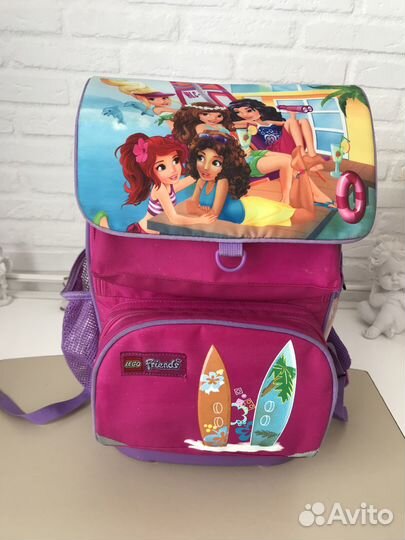 Рюкзак школьный для девочки lego