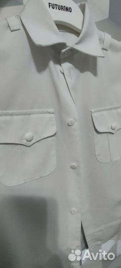 Рубашка белая кадетская