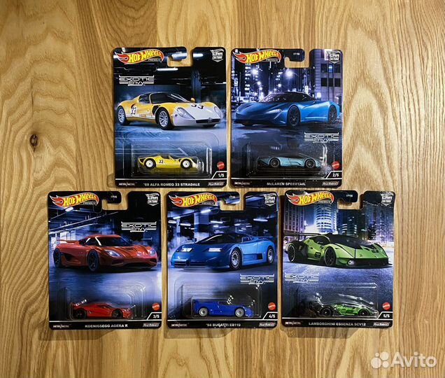 Hot Wheels Premium: Exotic Envy