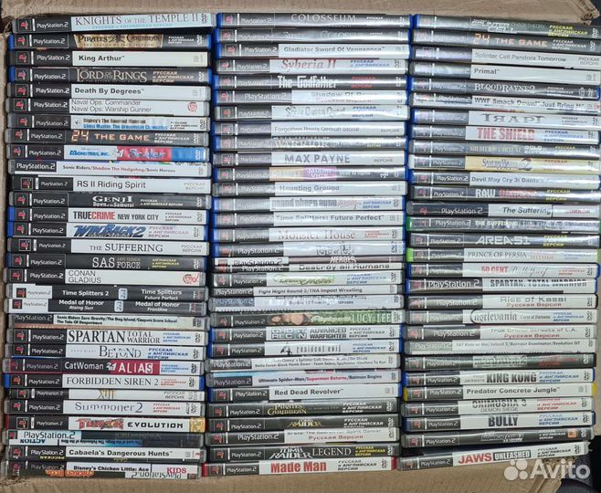Игры на PS2 (не лицензия)