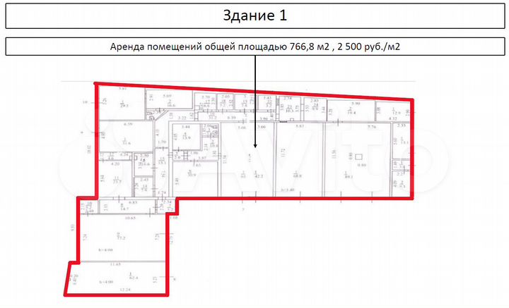Торговая площадь, 766.8 м²